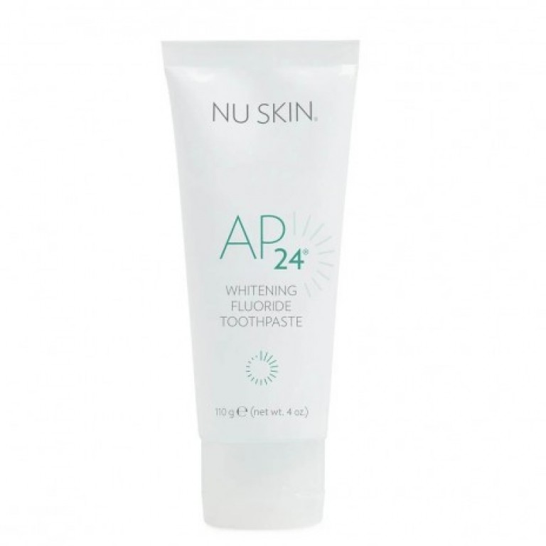 AP-24 Wybielająca pasta do zębów z fluorem NUSKIN